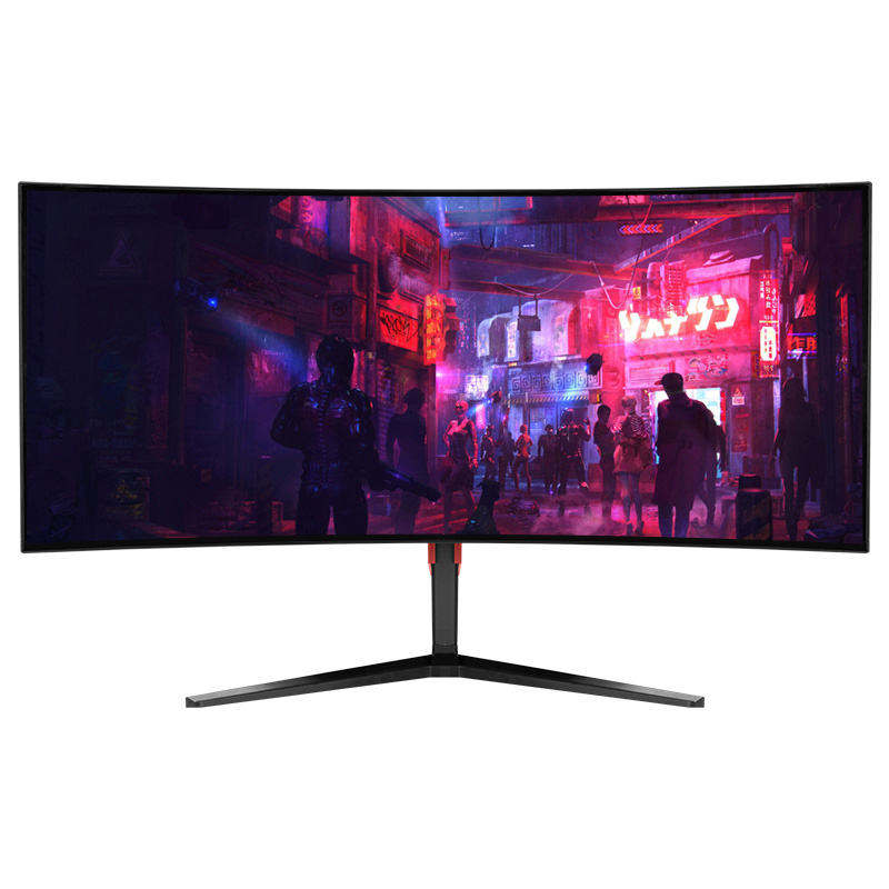 Monitor komercyjny LCD UHD 165 Hz o przekątnej 34 cali